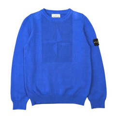 Stone Island Icon Knit Sweater Blue