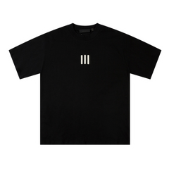 Fear Of God Essentials 3 Sripes T-Shirt Black