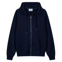 Ami Paris Zipper Navy Blue