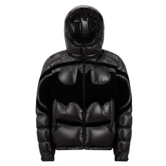 Moncler Solander Batman Puffer Jacket Black