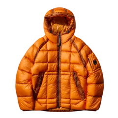 CP Company DD Shell Puffer Jacket Orange