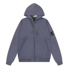 Stone Island Zipper Washed Blue