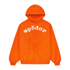 Sp5der Hoodie Orange