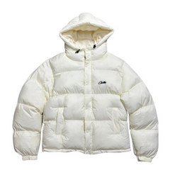 Corteiz Puffer Jacket White