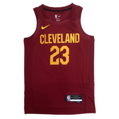 Nike Cleveland Cavalier Lebron James Jersey Red