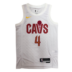 Nike Cleveland Cavaliers Evan Mobley Jersey White