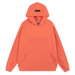 Fear Of God Essentials Hoodie Orange