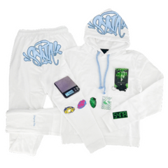 Syna World Tracksuit White Blue