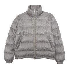 Dior Oblique Down Jacket Light Grey