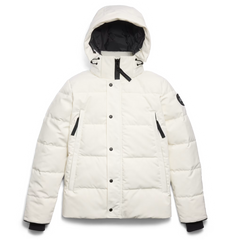 Canada Goose Wyndham Black Label Parka Heritage White