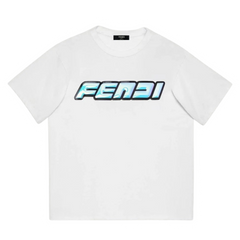 Fendi T-Shirt White & Blue