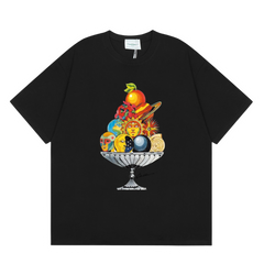 Casablanca Cosmos Fruits T-Shirt Black