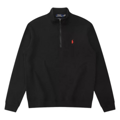 Ralph Lauren Red Icon Halfzip Black