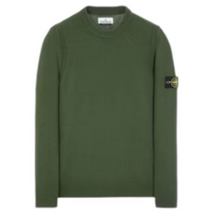 Stone Island Knit Sweater Green