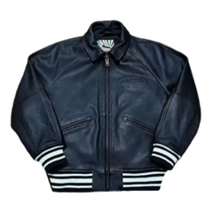 Corteiz Leatherjacket Black