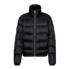 Dior Oblique Monogramm Downjacket Black