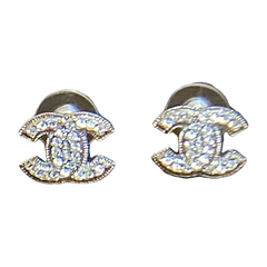 Chanel Earrings Silver