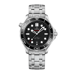 Omega Seamaster Diver 300M Co-Axial Master Chronometer 42-mm Silver & Black