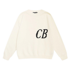 Cole Buxton Knit Sweater White