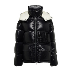 Moncler Couyere Puffer Jacket Black & White