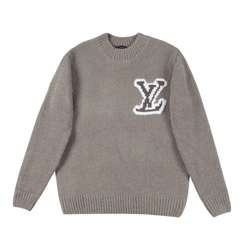 Louis Vuitton Knit Sweater Khaki Grey