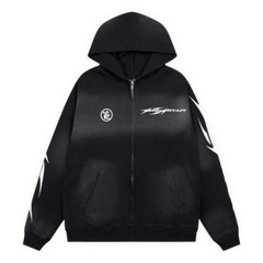 Hellstar Zipper Washed Black