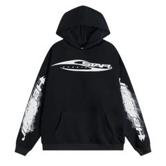 Hellstar Hoodie Black & White