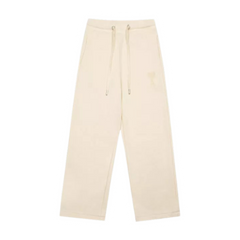 Ami Paris Straight Jogger Beige