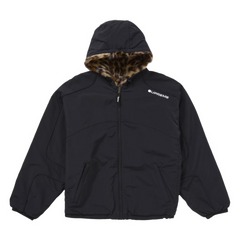 Supreme Faux Fur Hooded Jacket Black