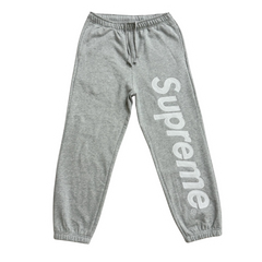 Supreme Satin Applique Jogger Grey