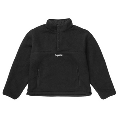 Supreme Polartec Shearling Reversible Pullover Black