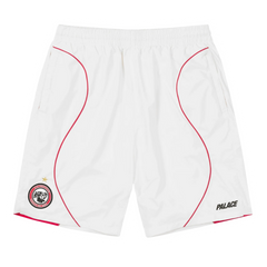 Palace Pro Team Palco Shorts White & Red