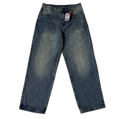 Derschutze Washed Jeans Blue