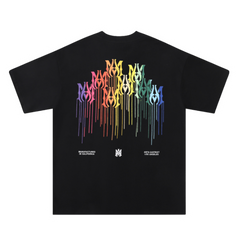 Amiri Multi Color T-Shirt Black