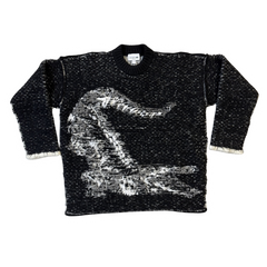 Lacoste Javier Knit Sweater Black