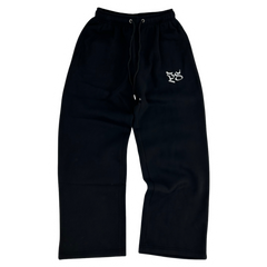 Pepe Studios Open Leg Jogger Black