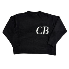 Cole Buxton Knit Sweater Black