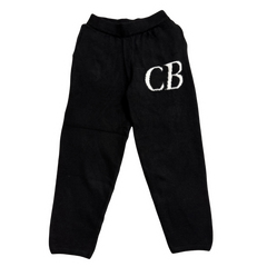 Cole Buxton Knit Pants Black