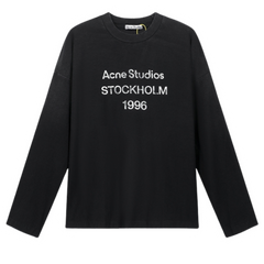 Acne Studios Stockholm 1996 Longsleeve Black