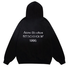 Acne Studios Stockholm Hoodie Black