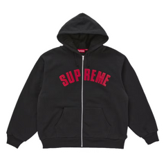 Supreme Arc Zipper Black
