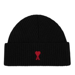 Ami Paris De Coeur Beanie Black