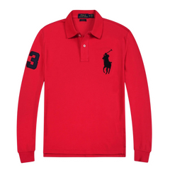 Ralph Lauren Slim Fit Polo Shirt Red