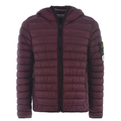 Stone Island Light Puffer Jacket Vine Red