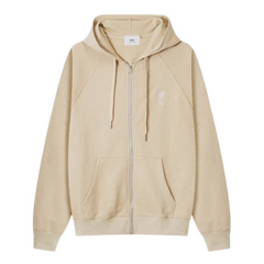 Ami Paris Zipper Beige