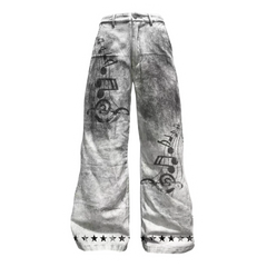 DETW 25SS "Note" Washed Casual Pants