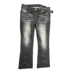 Purple Skinny Jeans Black