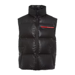 Prada Down Vest Black
