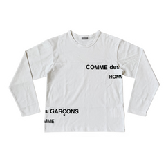 Comme Des Garcons Longsleeve White
