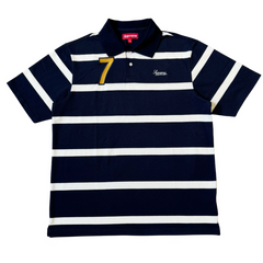 Supreme 7 Polo Shirt Blue